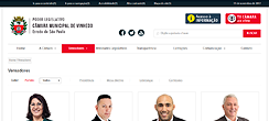 front end de site (em Wordpress)