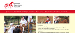 identidade e site Instituto Equestre