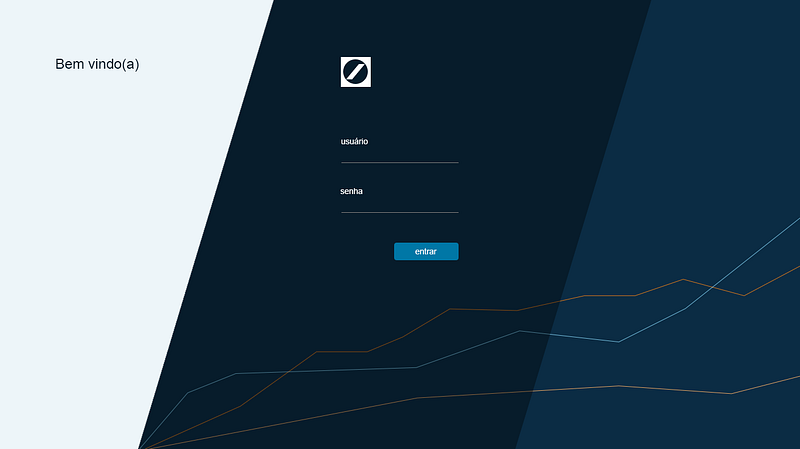 estudo de UX para tela de login